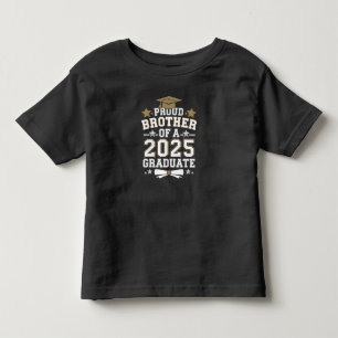 Stolt bror till en 2025 års examen Examen Familj T Shirt
