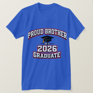 Stolt Bror Till En 2026 Utexaminerad Universitetsi T Shirt