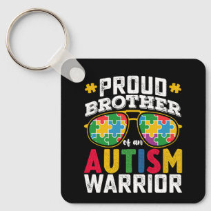 Stolt Bror Till En Autismkrigarfamilj Nyckelring