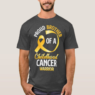stolt bror till en barncancerkårbroder t shirt