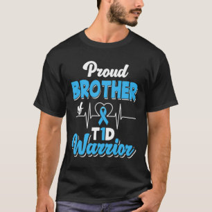 stolt bror till en T1D-kritiker Diabetes A T Shirt