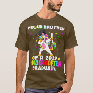 stolt bror till Kindergarten Student Unic 2022 T Shirt