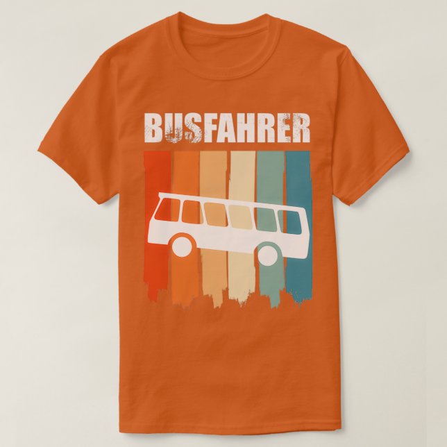 stolt buss-förare, buss 2 t shirt (Design framsida)