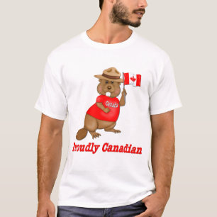 stolt Canadian Beaver Tee Shirt