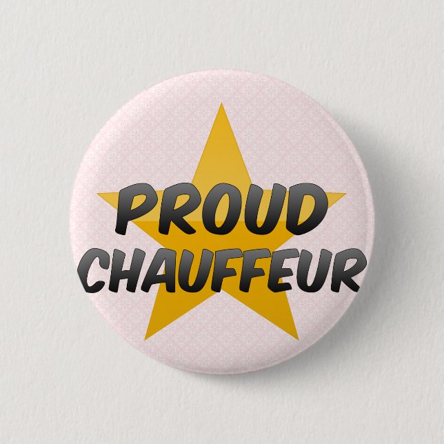 Stolt chaufför knapp (Framsida)