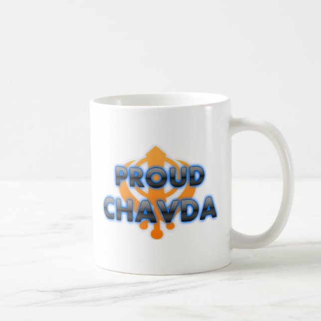 Stolt Chavda, Chavda pride Kaffemugg (Höger)