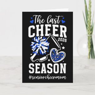 Stolt Cheer Senior Mamma Till En Senior Cheerleade Kort