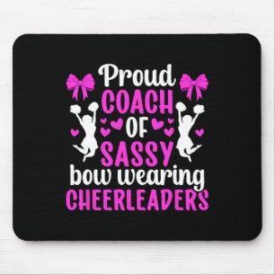 Stolt Cheerleadertränare Cheer Coach Cheerleading Musmatta