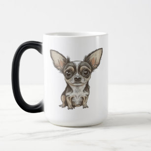 Stolt Chihuahua-mamma Rolig hund Magisk Mugg