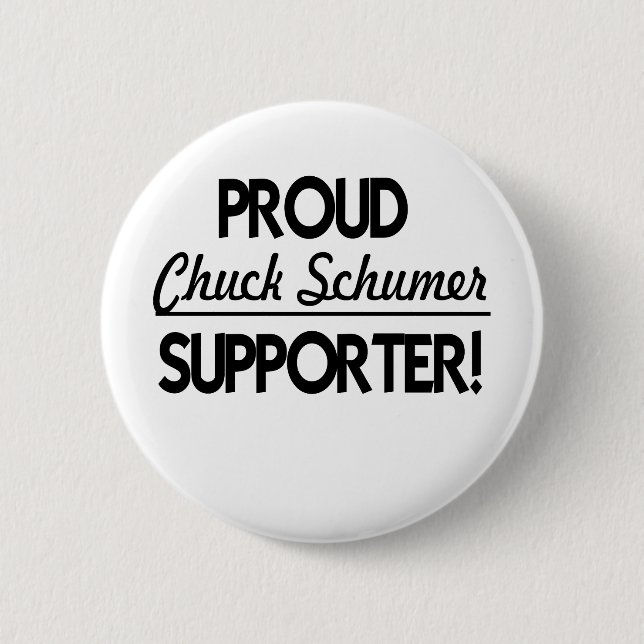 Stolt chuckSchumer supporter! Knapp (Framsida)