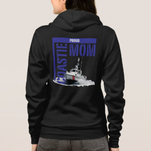 Stolt Coastie mamma/fartygHoodie T Shirt