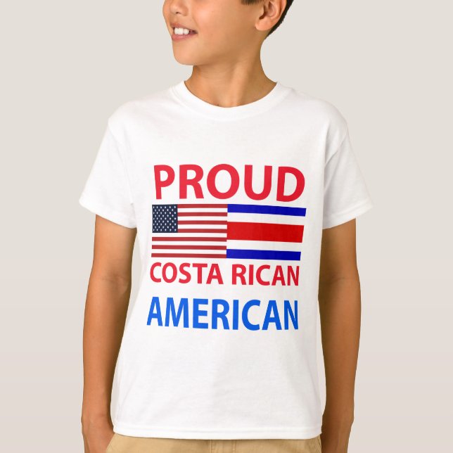 Stolt costarikansk amerikan tröja (Framsida)