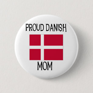 Stolt danskamamma knapp