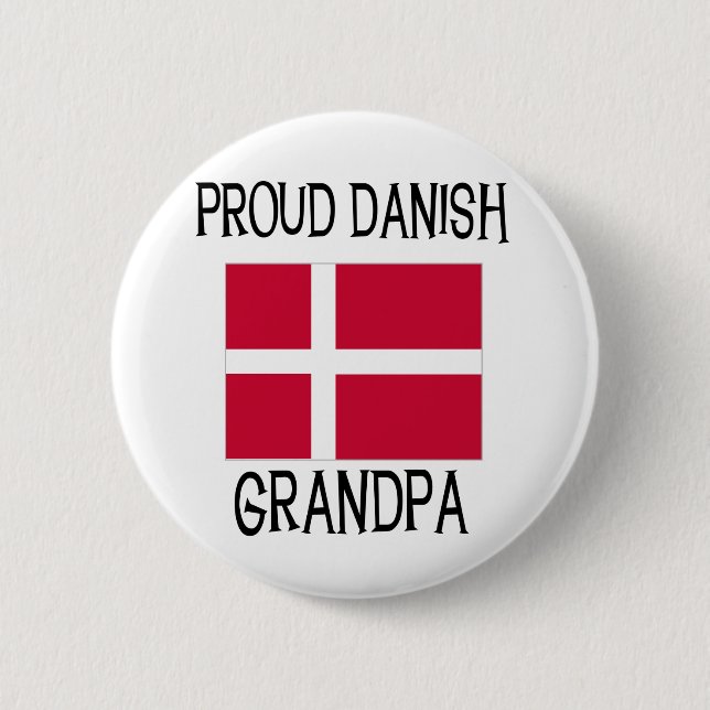 Stolt danskamorfar knapp (Framsida)