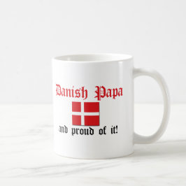 Stolt danskapappa kaffemugg