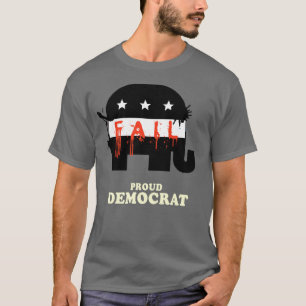 Stolt demokrat t shirt