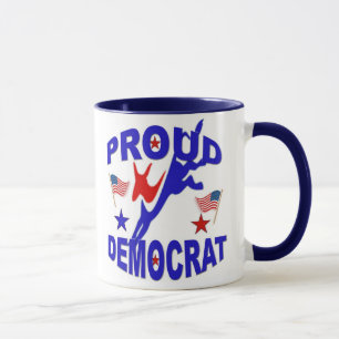 Stolt demokratkaffemugg mugg