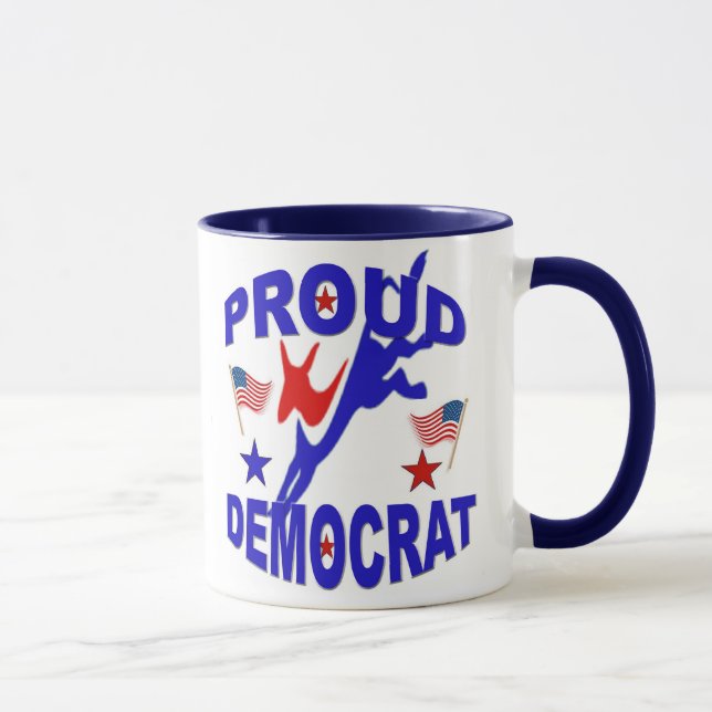 Stolt demokratkaffemugg mugg (Höger)