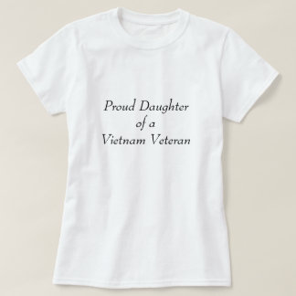 Stolt dotter av en Vietnam veteran Tee Shirt