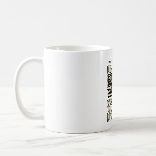 Stolt dotter till en andra världskrigets veteran s kaffemugg (Vänster)