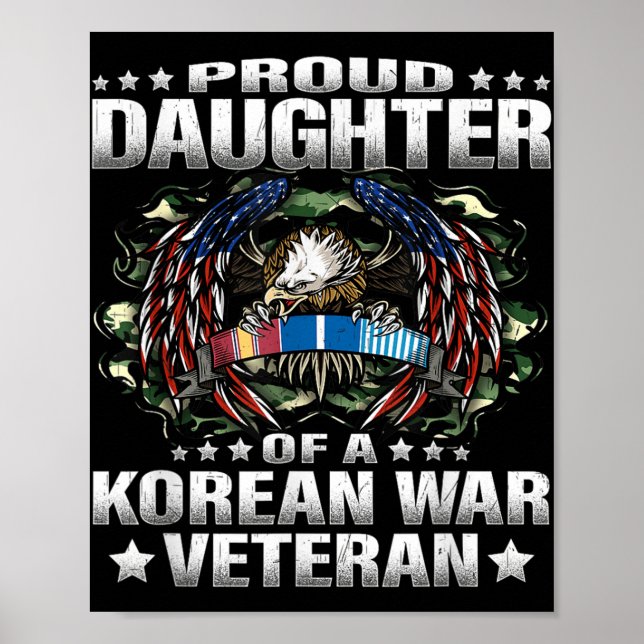 stolt dotter till en koreansk krigsman i Krig Poster (Framsidan)