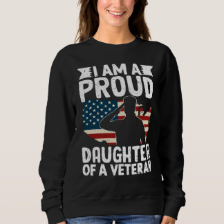 Stolt Dotter Till En Patriotisk Militär Pappa T Shirt
