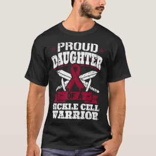 stolt dotter till en sickle Cell Warrior Scd Aware T Shirt