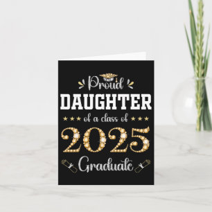 stolt dotter till KL 2025 Student Studenten Kort