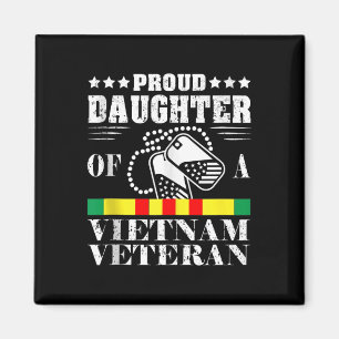 stolt dotter till Vietnams veteranska minnesdag Magnet