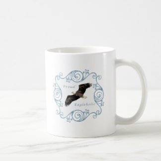 Stolt Eagleholic blått Kaffemugg