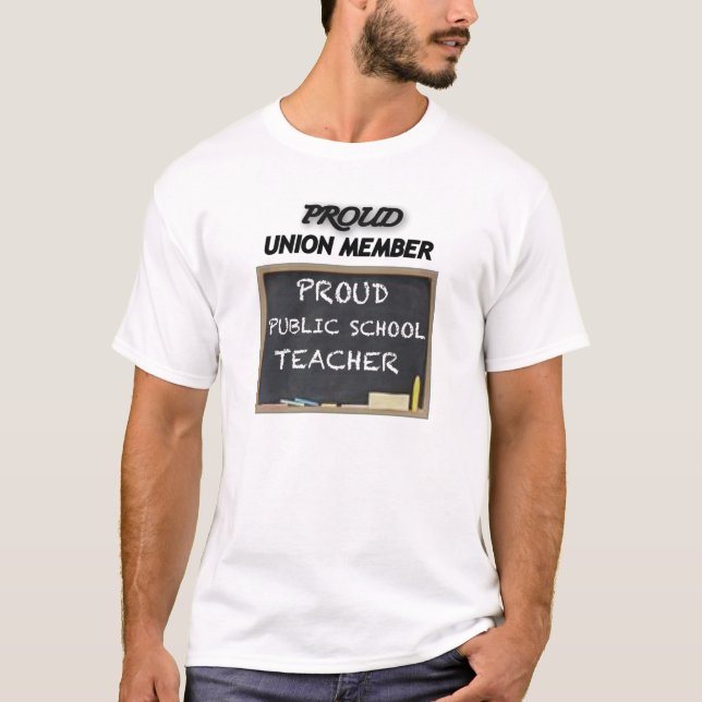 STOLT FACKLIG LÄRARE T-SHIRT (Framsida)