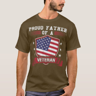 stolt Far i en veteran T för militära Pappa Shirt
