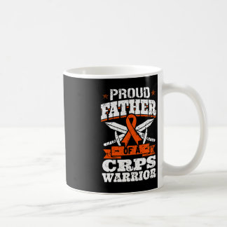 stolt Far i ett CRPS Warrior RSD Awareness Ribbo Kaffemugg