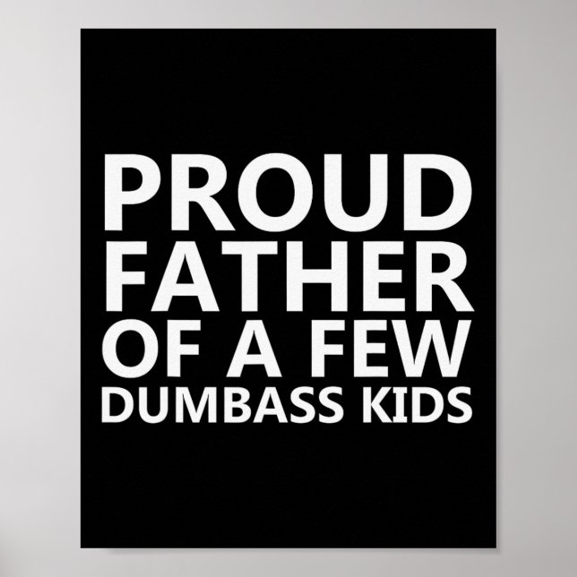stolt Far om några dub Kids - Lusj Far Da Poster (Framsidan)