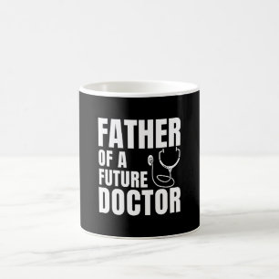 Stolt far till en framtida doktorpappa kaffemugg