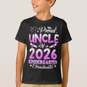 Stolt farbror till en examenklass 2026 floral t shirt