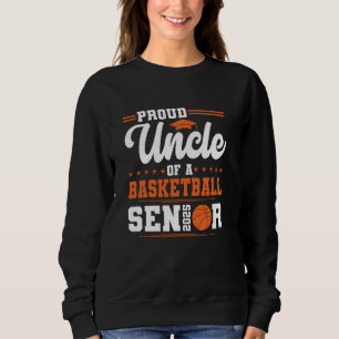 Stolt farbror till en seniors i basket 2025 års av t shirt