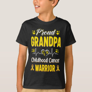stolt Farfar Barncancerkritiker eller T Shirt