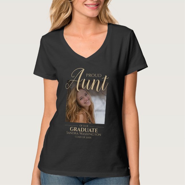Stolt Faster | Foto Examen T-Shirt (Framsida)