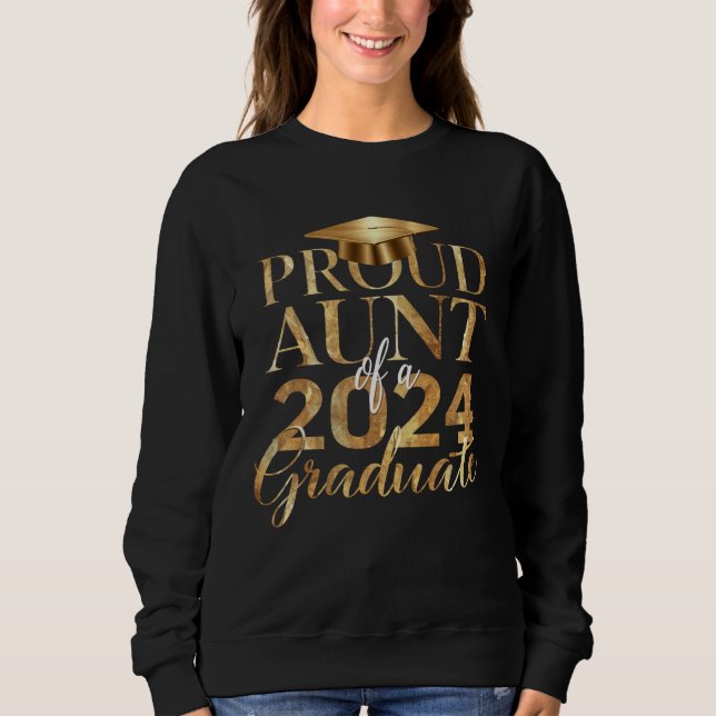 Stolt faster till en examenklass 2024 t shirt (Framsida)