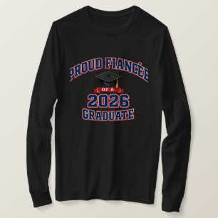 Stolt fästmö till en som tar examen 2026 Univers T Shirt