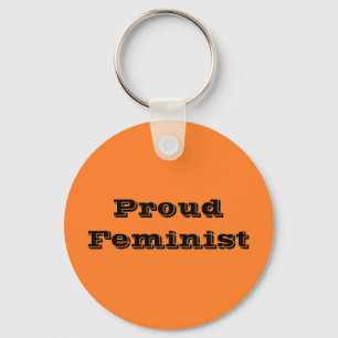 stolt feminist nyckelring