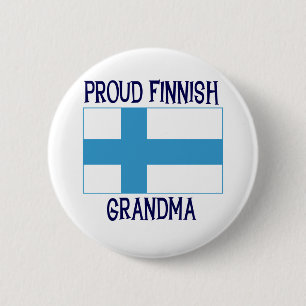 Stolt finlandssvensk mormor knapp