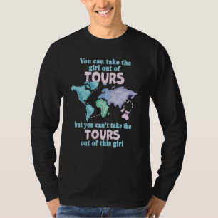 Stolt Flicka Från Tours Flyttar Från Tours T Shirt