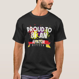 Stolt flygare medborgare Yrke karriär arbetare arb T Shirt