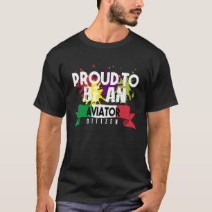 Stolt flygare medborgare Yrke karriär arbetare arb T Shirt