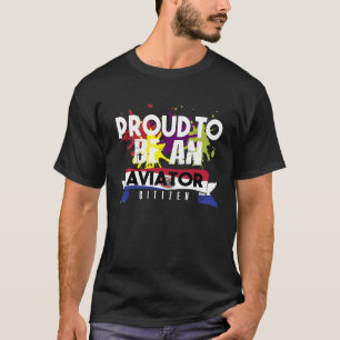 Stolt flygare medborgare Yrke karriär arbetare arb T Shirt
