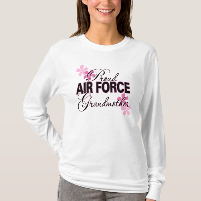 Stolt flygvapenfarmor t-shirt (Framsida)