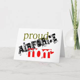 stolt flygvapnet mamma kort