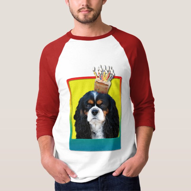 Stolt födelsedagmuffin - - Tri-Färg T-shirt (Framsida)